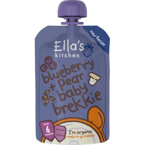 Ella's Kitchen - Baby Brekkie + Blueberry Pear