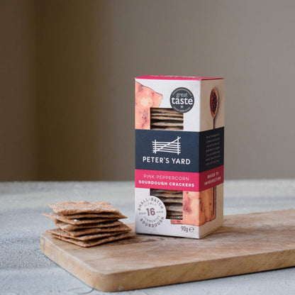 Peter's Yard - Pink Peppercorn Sourdough Crackers