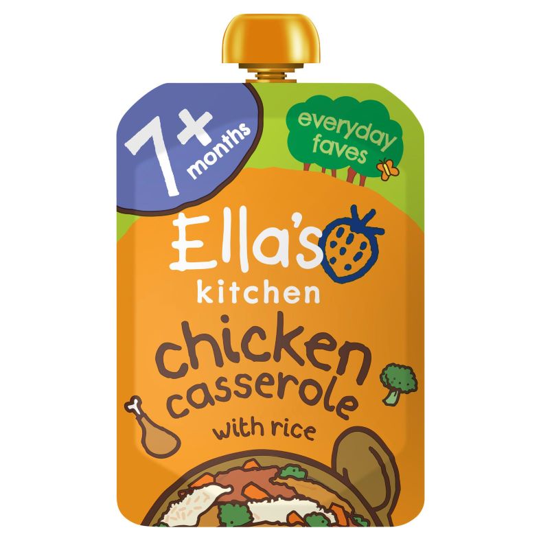 Ella's Kitchen - Stage 2 - Chick-Chick Chicken Casserole With Rice