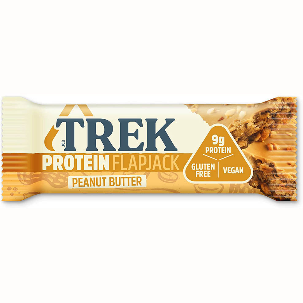 Trek Peanut Butter Protein Flapjack