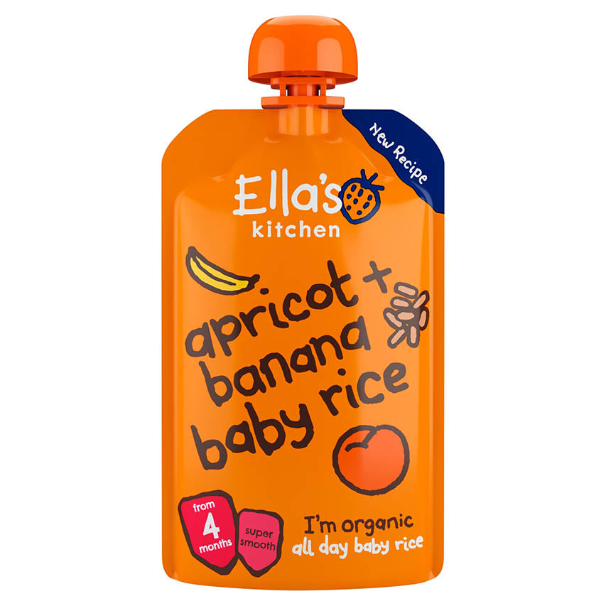 Ella's Kitchen - Baby Rice - Apricot + Banana