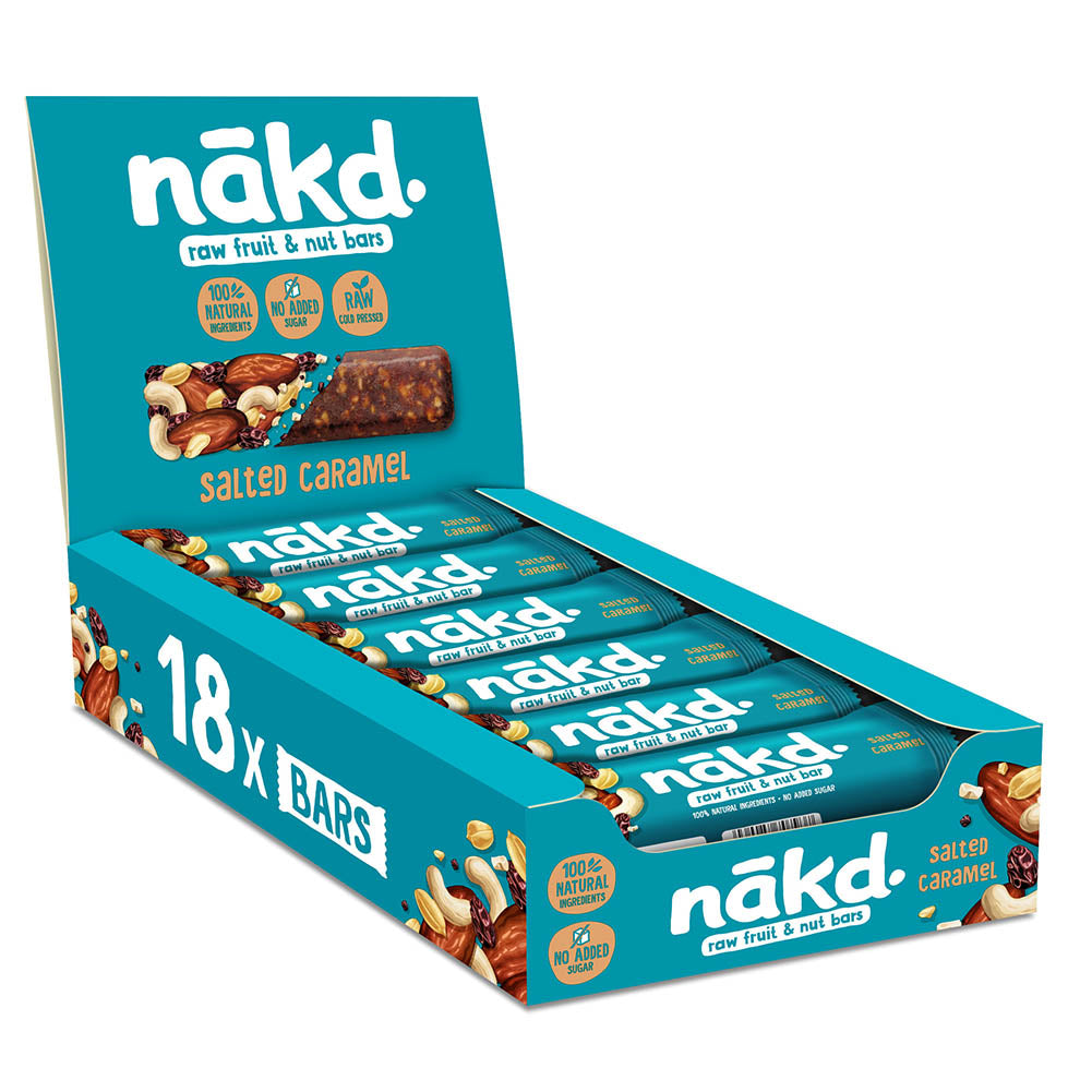 NAKD Salted Caramel 18 bundle