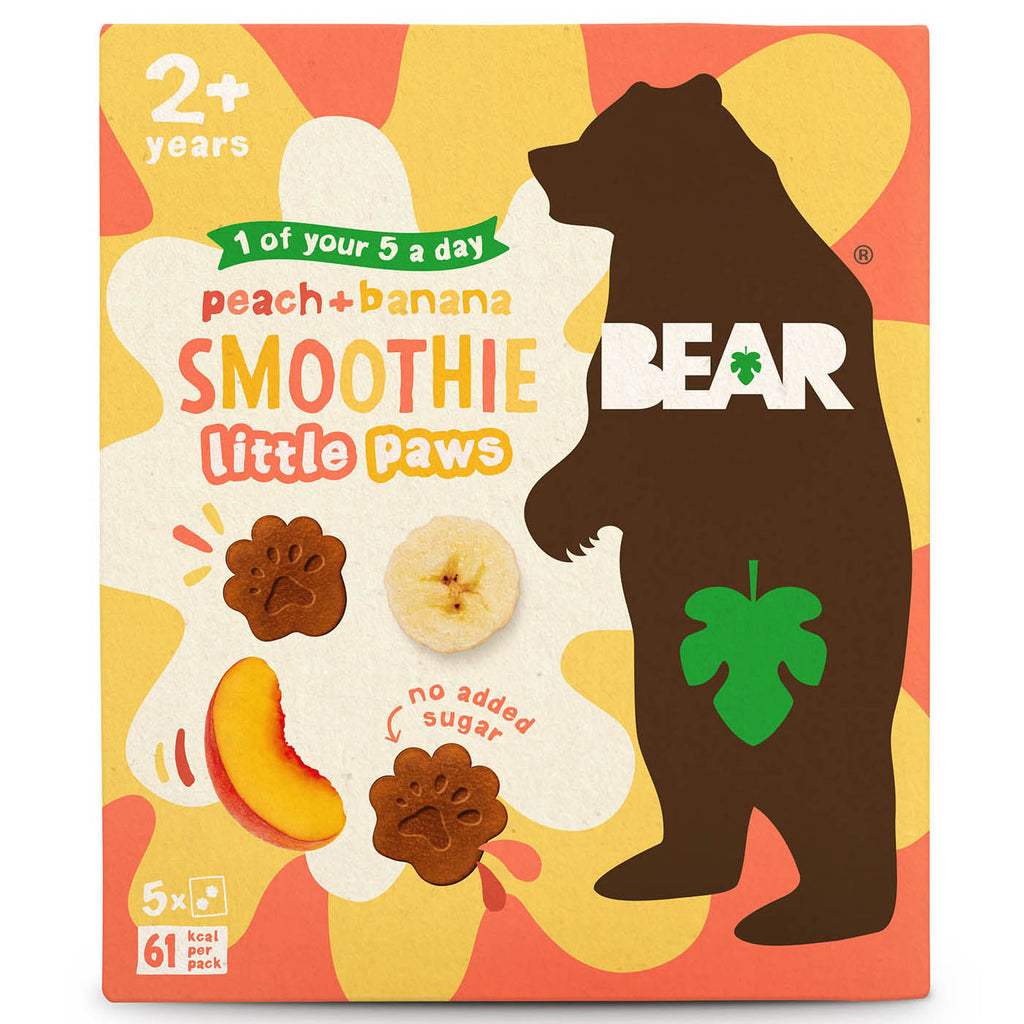 BEAR Smoothie - Peach + Banana Paws