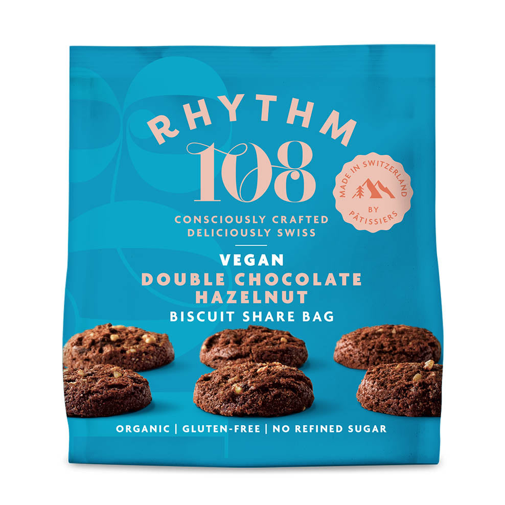 Rhythm 108 Double Chocolate Hazelnut Biscuits