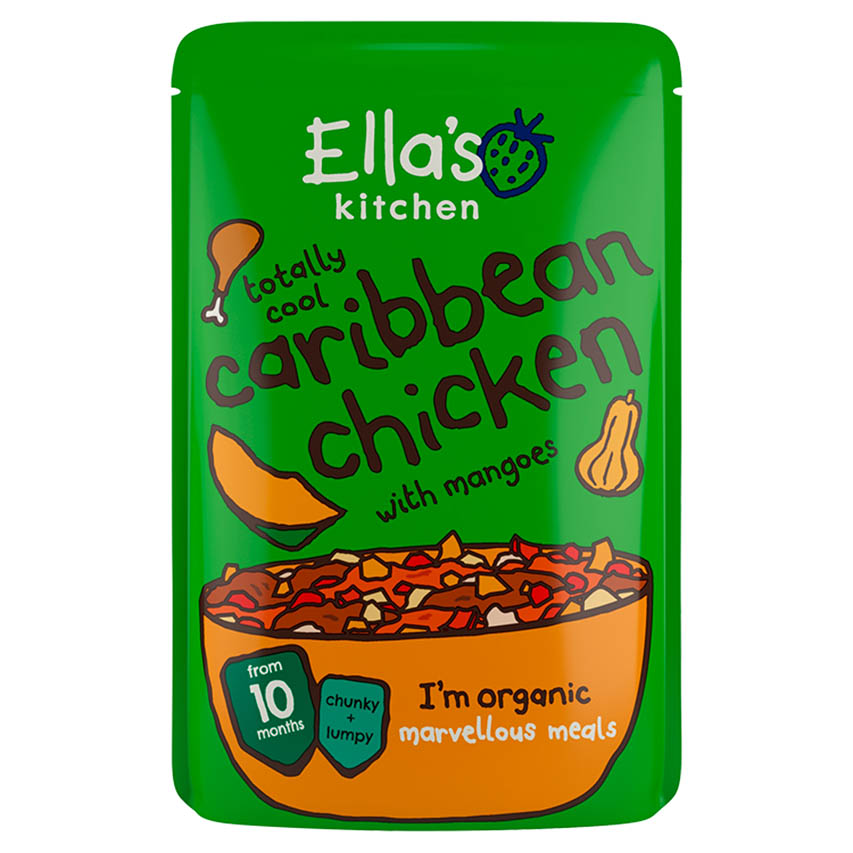 Ella's Kitchen - Stage 3 - Totally Cool Caribbean Chicken With Mangoes