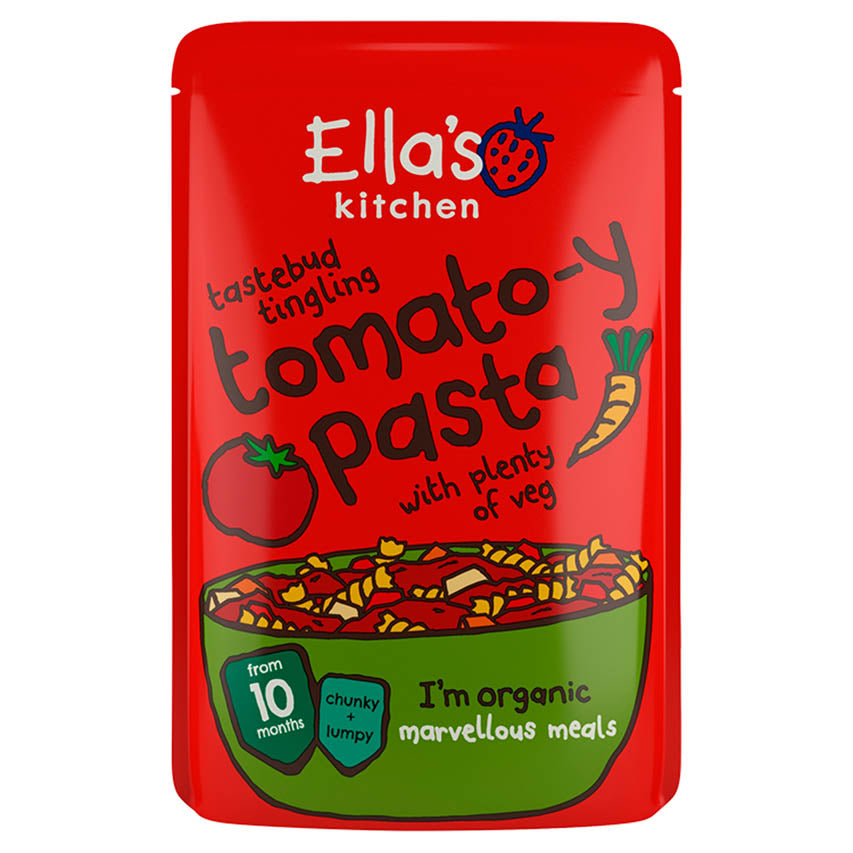 Ella's Kitchen - Stage 3 - Tastebud Tingling Tomato-y Pasta With Plenty Of Veg