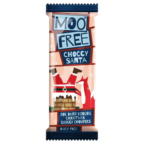 Moo Free - Dairy Free Milk Chocolate Santa Bar
